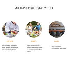 Load image into Gallery viewer, Kitchen Baking Oil Cook Oil Spray Empty Bottle Vinegar Bottle Oil Dispenser Cooking Tool Salad BBQ Cooking Glass Oil sprayer