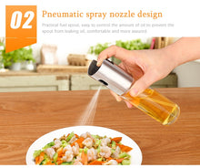 Load image into Gallery viewer, Kitchen Baking Oil Cook Oil Spray Empty Bottle Vinegar Bottle Oil Dispenser Cooking Tool Salad BBQ Cooking Glass Oil sprayer