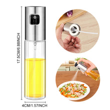 Load image into Gallery viewer, Kitchen Baking Oil Cook Oil Spray Empty Bottle Vinegar Bottle Oil Dispenser Cooking Tool Salad BBQ Cooking Glass Oil sprayer
