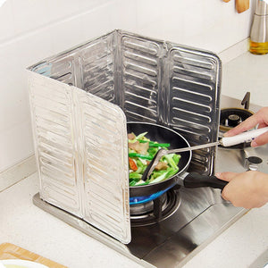 Cooking Frying Oil Splash Guard Gas Stove Oil Removal Scald Proof Board Kitchen